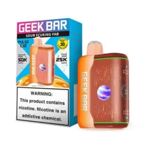 Geek Bar Pulse X 2 50K Disposable Vape - Fcuking FAB Geek Bar Pulse X 2 50K Disposable Vape - Fcuking FAB